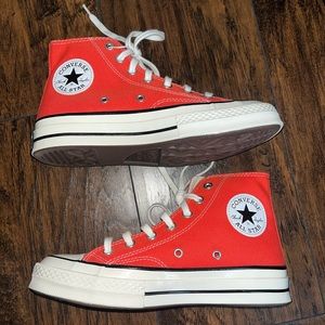 ORANGE CONVERSE CHUCK 70 HIGH TOPS🧡